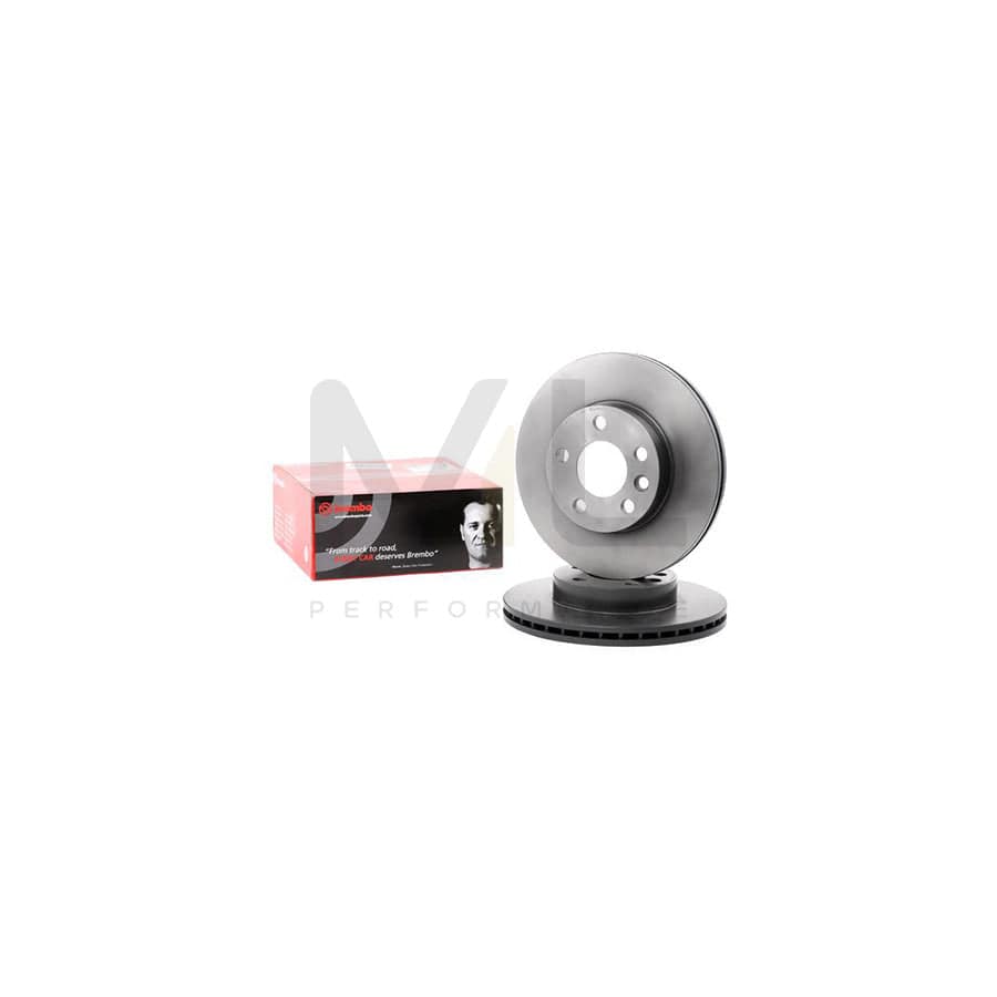 BREMBO COATED DISC LINE 09.7131.11 Brake Disc for VW TRANSPORTER Internally Vented, Coated | ML Performance Car Parts