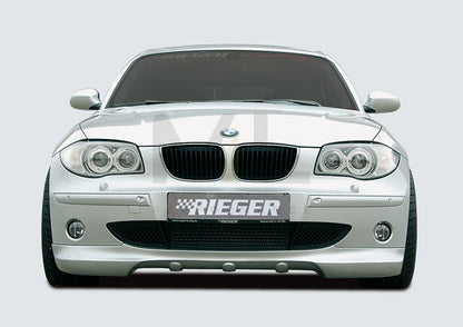 Rieger 00035010 BMW 1 Series E87 Front Splitter 1 | ML Performance UK Car Parts
