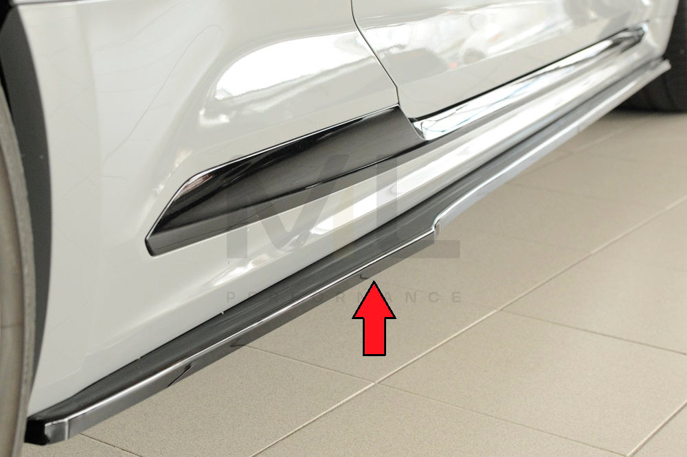Rieger 00088208 Audi B9 F5 RS5 Side Skirt Splitter 7 | ML Performance UK Car Parts