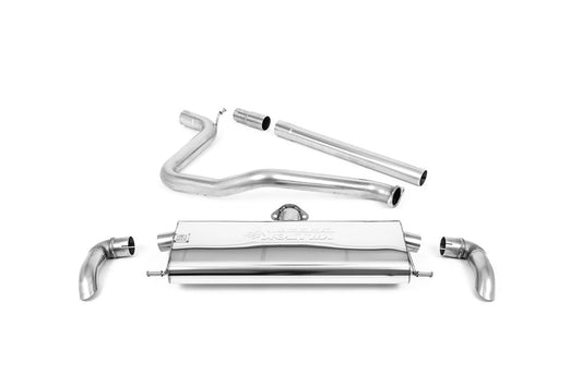 MillTek SSXSE245 Seat Leon OPF/GPF Back System - Non-Resonated Louder