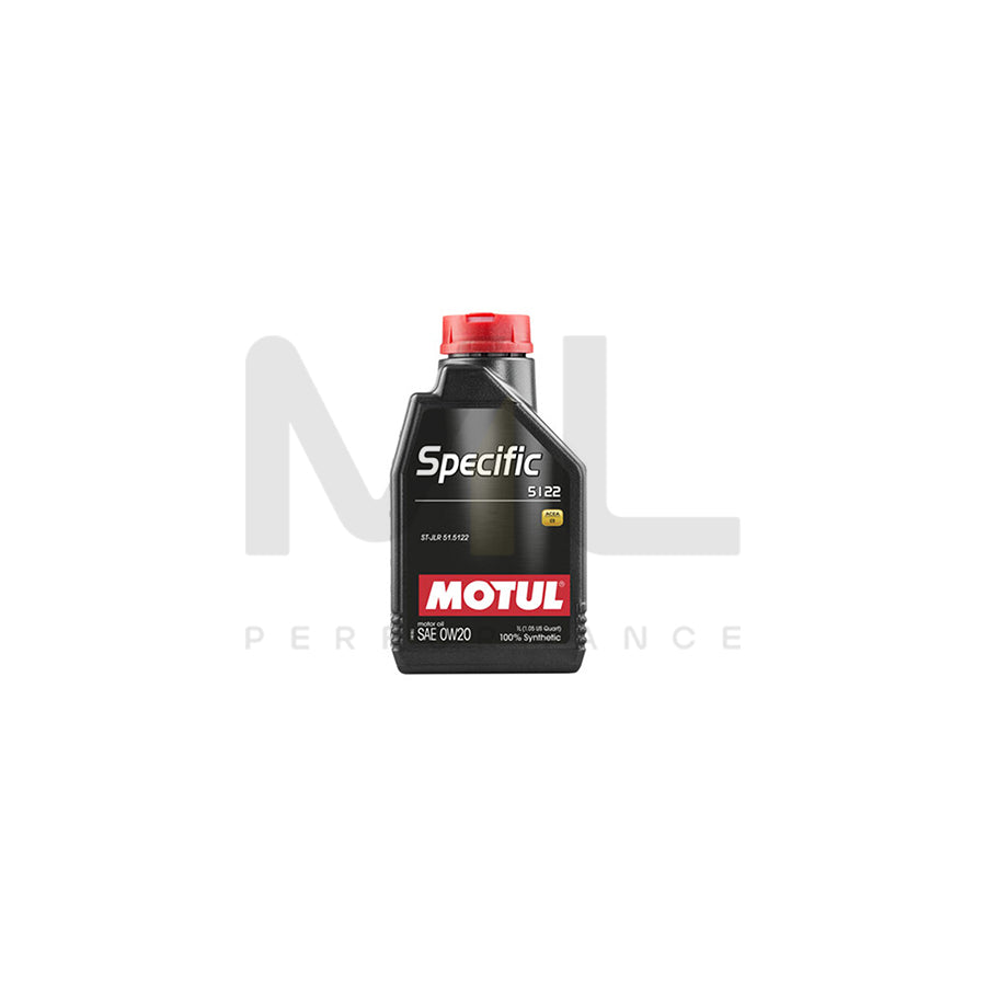 Motul Specific Jaguar Land Rover 5122 0w-20 Fully Synthetic Car Engine Oil 1l | Engine Oil | ML Car Parts UK | ML Performance