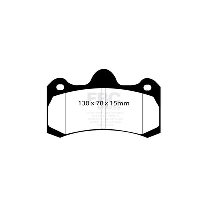 EBC DP5045NDX Holden Hsv Vauxhall Bluestuff NDX Rear Brake Pads  - AP Caliper 2 | ML Performance UK Car Parts