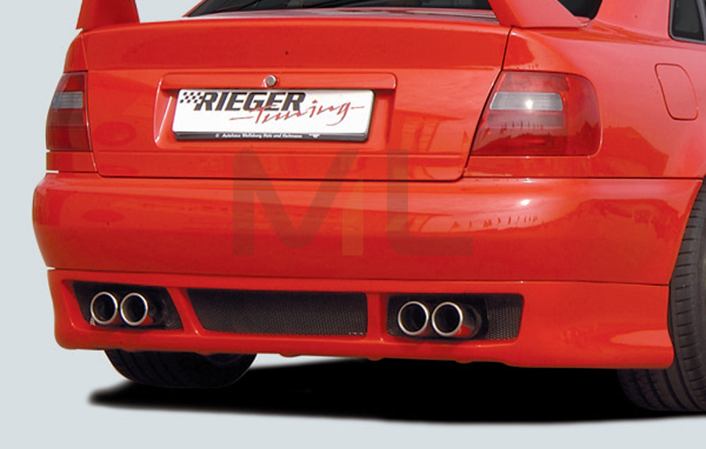 Rieger 00055036 Audi B5 A4 Rear Diffuser - RS4-Look 1 | ML Performance UK Car Parts