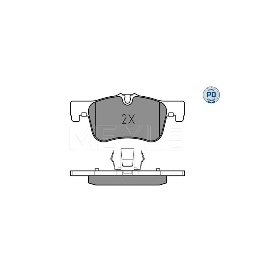 Meyle 025 250 1418/Pd Brake Pad Set