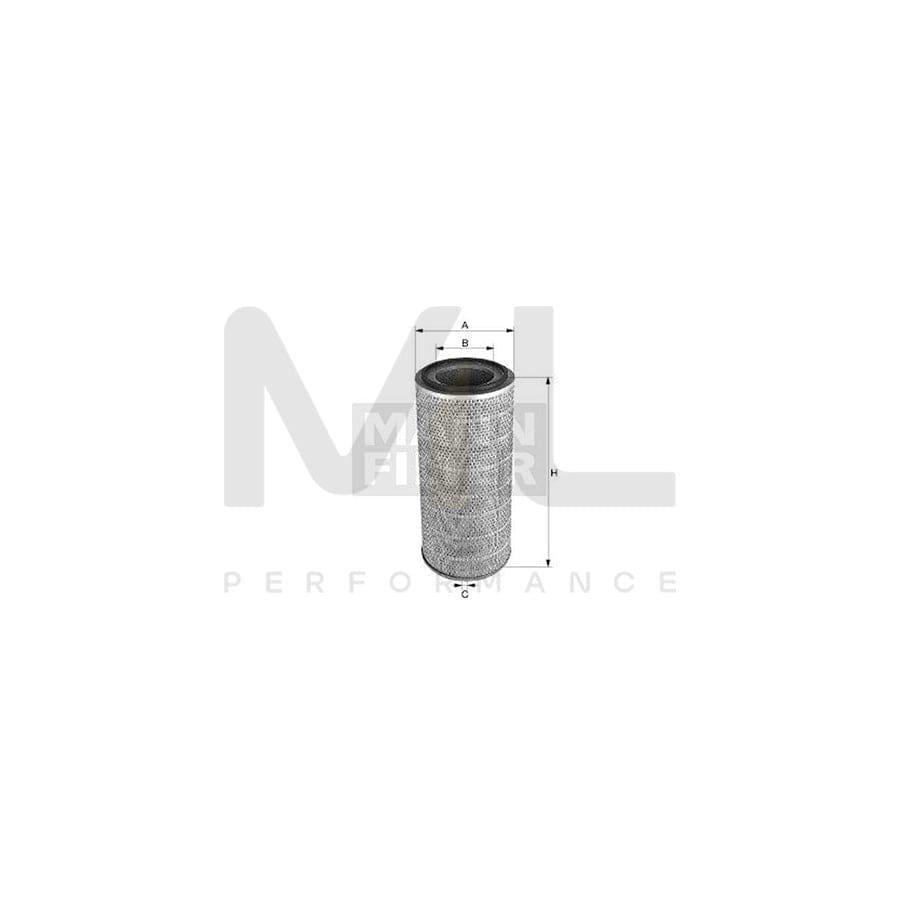 MANN-FILTER C 24 725 Air Filter Filter Insert | ML Performance Car Parts
