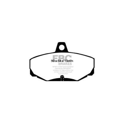 EBC PDKR204 Caterham 7 Ultimax Rear Brake Pad & Plain Disc Kit - Girling/TRW Caliper 2 | ML Performance UK Car Parts