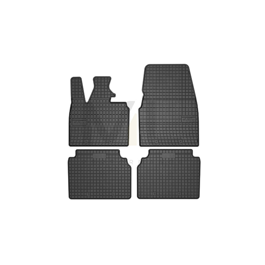 FROGUM Tailored, Basic 411098 Floor mat set for BMW i3 (I01) Elastomer, Front and Rear, Quantity: 4, Black | ML Performance Car Parts