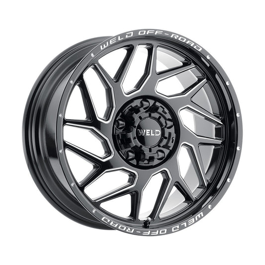Weld W11700057600 Fulcrum W117 Wheel 20x10 5x127 ET13 BS6 Gloss Black MIL