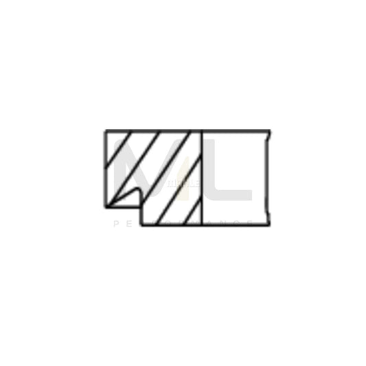 MAHLE ORIGINAL 037 48 N1 Piston Ring Kit Cyl.Bore: 89,29mm | ML Performance Car Parts