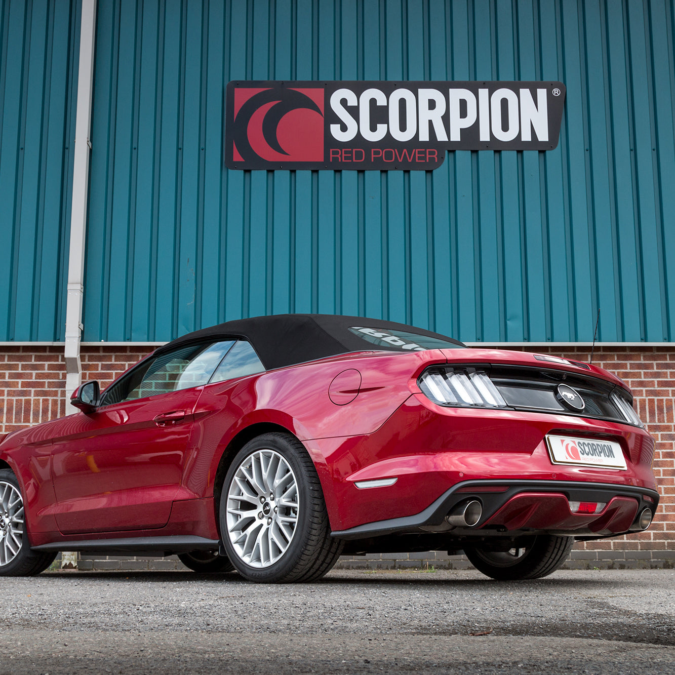 Scorpion SFD087 Ford Mustang 2.3T Resonated Cat-Back System  | ML Performance UK UK