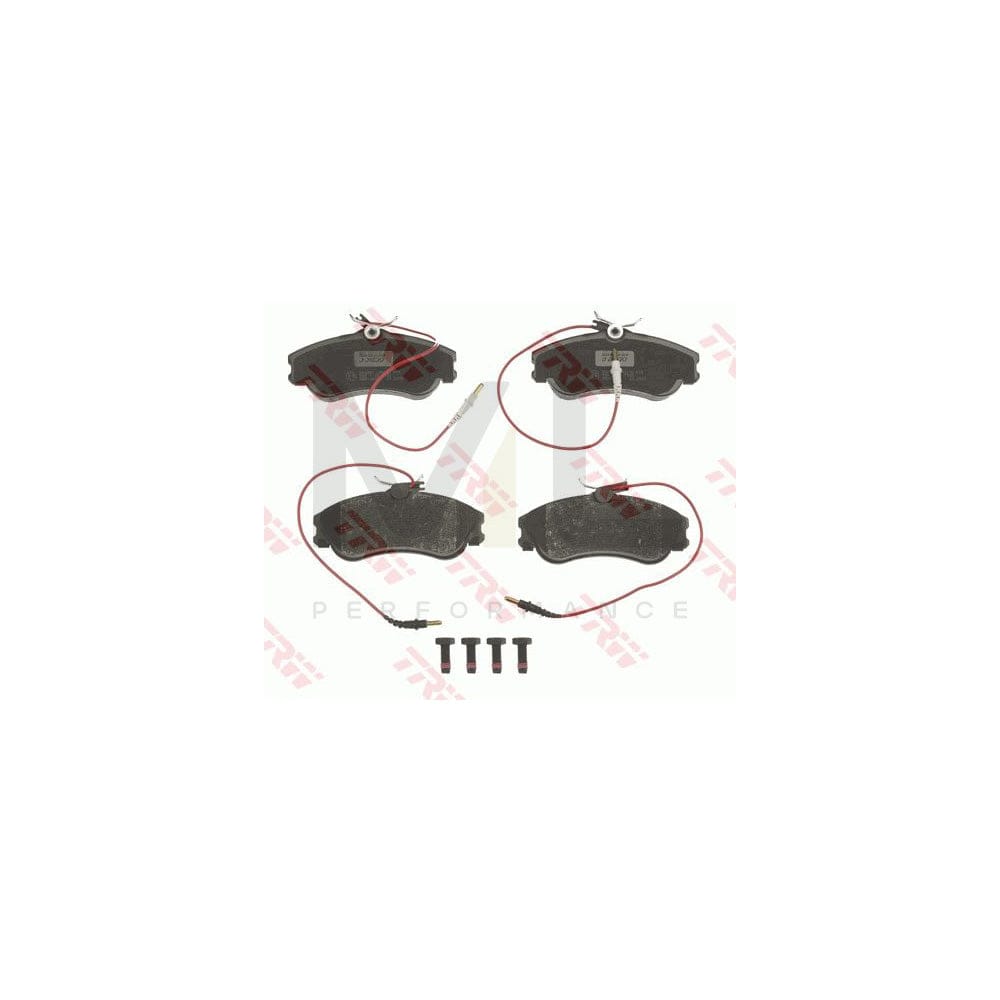 TRW Cotec Gdb1260 Brake Pad Set Incl. Wear Warning Contact, With Brake Caliper Screws, With Accessories | ML Performance Car Parts