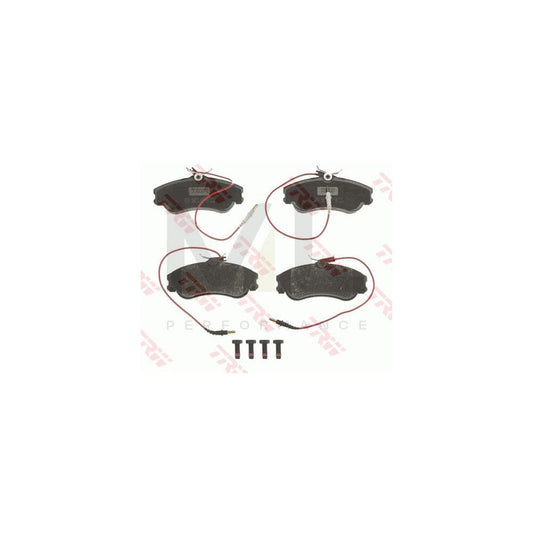 TRW Cotec Gdb1260 Brake Pad Set Incl. Wear Warning Contact, With Brake Caliper Screws, With Accessories | ML Performance Car Parts