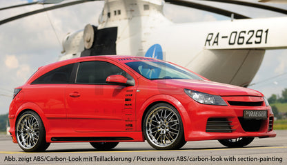 Rieger 00099318 Opel Astra H Side Skirt (GTC & Twin-Top) 5 | ML Performance UK Car Parts