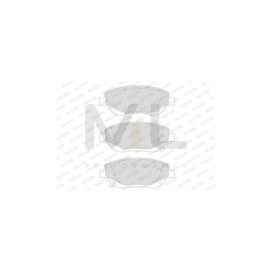 Ferodo Premier Eco Friction Fdb4313 Brake Pad Set Incl. Wear Warning Contact, With Piston Clip, Without Accessories | ML Performance Car Parts