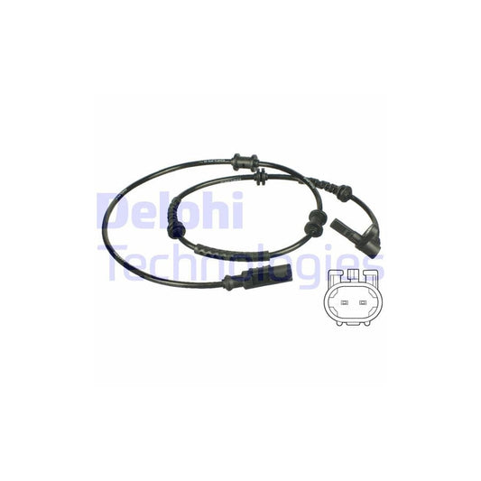 Delphi Ss20319 Abs Sensor For Fiat Panda Ii Hatchback (169)