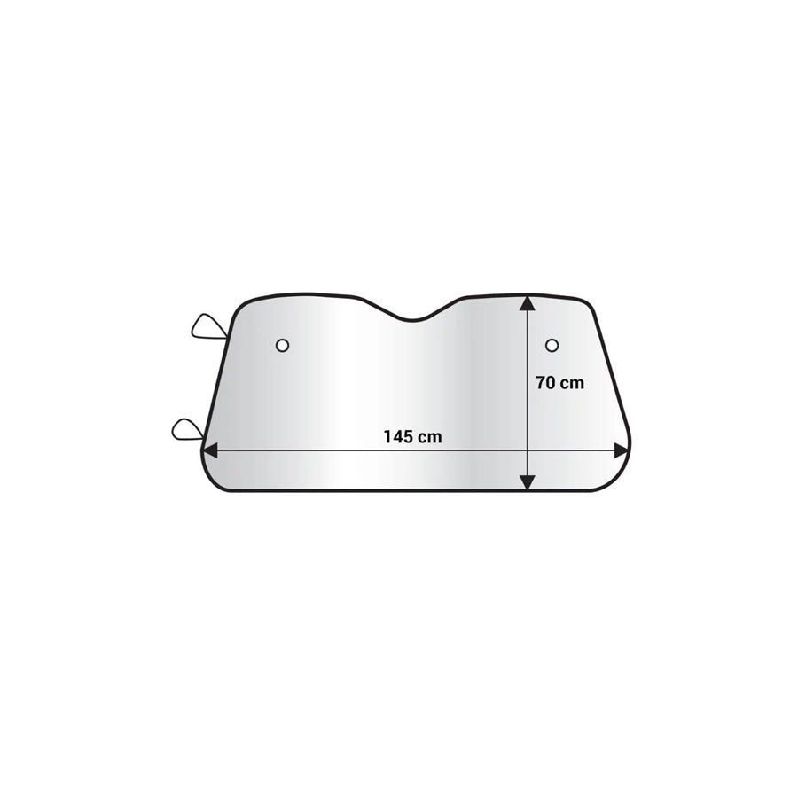 Amio 01535 Car Sun Shade