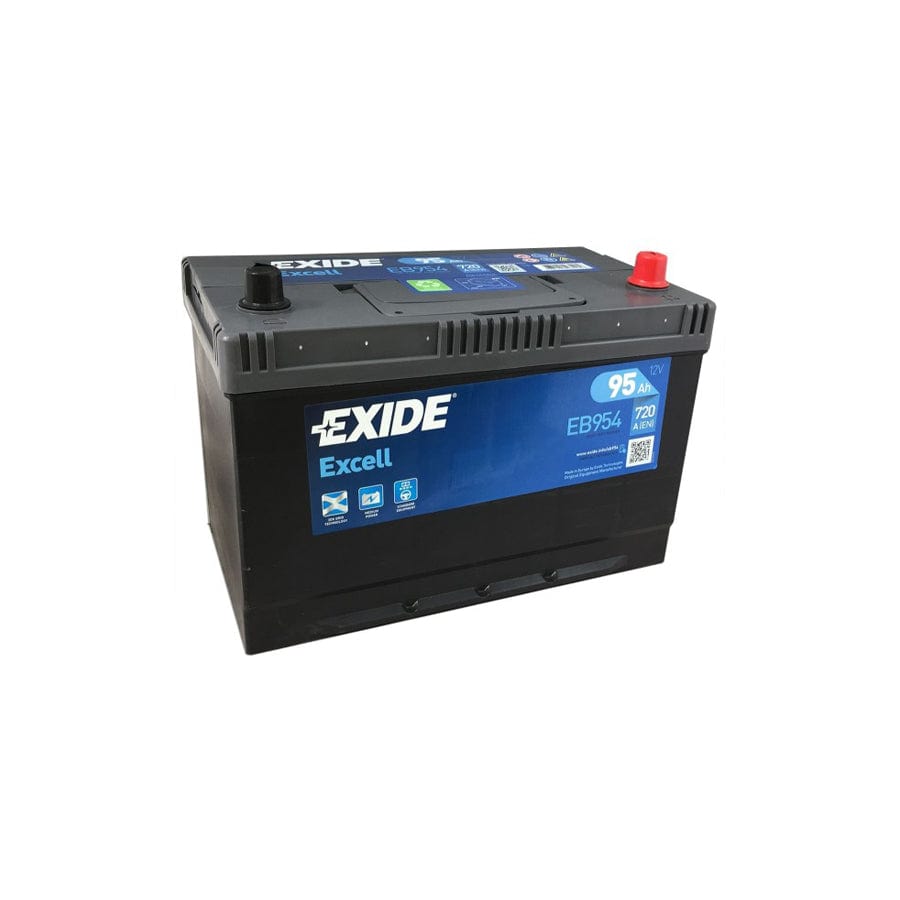 Exide EB954 Excell Car Battery 12V 95AH 720CCA 249 | ML Performance UK Car Parts