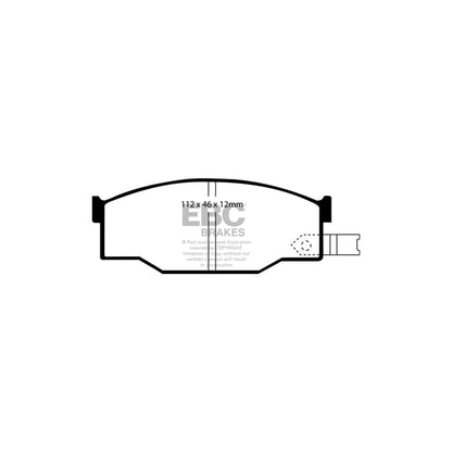 EBC PDKF972 Isuzu Piazza Ultimax Front Brake Pad & Plain Disc Kit 2 | ML Performance UK Car Parts