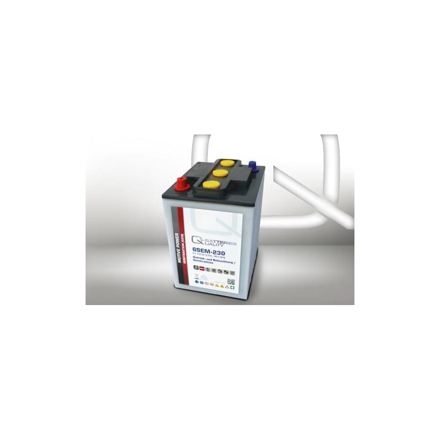 Q-Batteries 6SEM230 6V 230Ah Semi traction Battery | ML Performance UK Car Parts