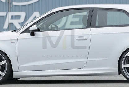 Rieger 00056784 Audi 8V A3 Side Skirt 1 | ML Performance UK Car Parts