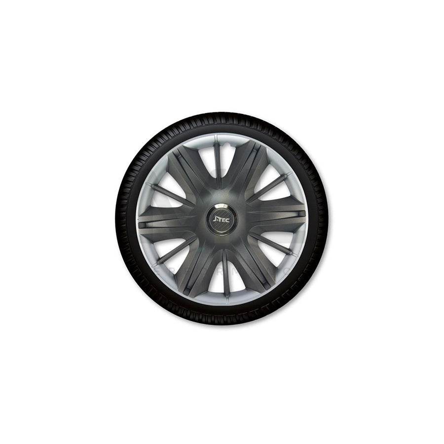 J-TEC Maximus, GT J16176 Wheel trims 16 Inch Grey/silver | ML Performance Car Parts