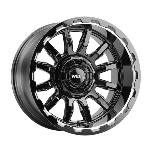 Weld W13700098475-P2 Gauntlet W137 Wheel 20x10 6x139.7 ET-18 BS4.75 Gloss Black MIL