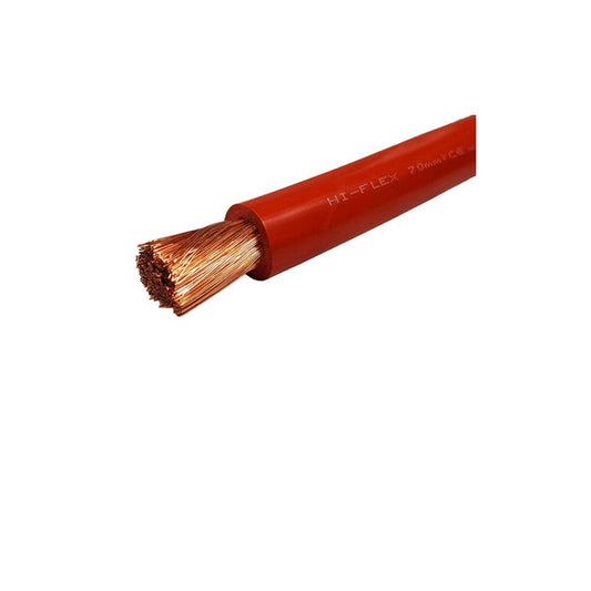 Q-Batteries 70mm�� Battery Cable Red 1m | ML Performance UK Car Parts
