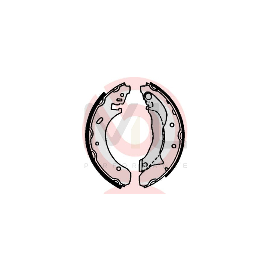 BREMBO S 24 524 Brake Shoe Set for FORD MONDEO with handbrake lever | ML Performance Car Parts