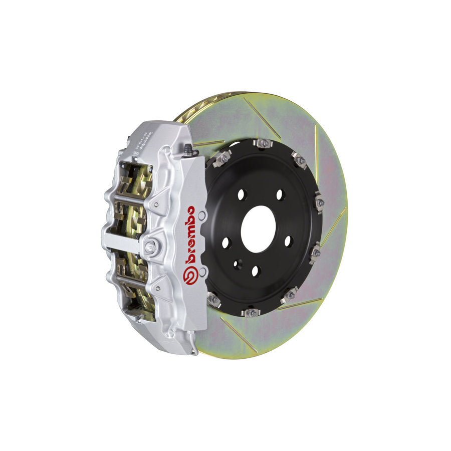 Brembo 1G2.9001A Cadillac Chevrolet GMC Front GT 8-Pistons Slotted 2-piece Big Brake Kit 380x34mm (Inc. Escalade, Avalanche, Sierra, Yukon)