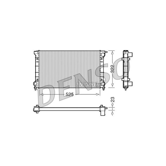 Denso DRM32024 Drm32024 Engine Radiator | ML Performance UK