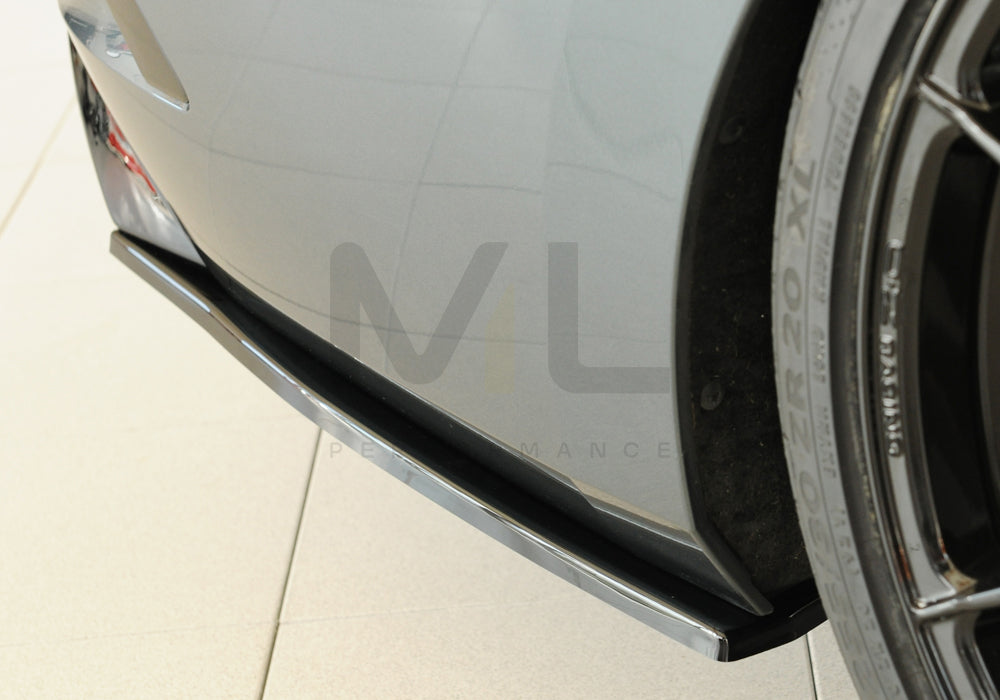 Rieger 00088257 Skoda NX Octavia RS Rear Side Splitter 5 | ML Performance UK Car Parts