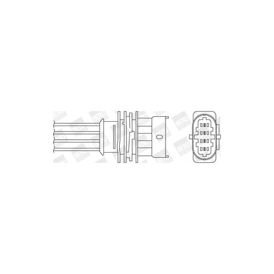 Beru OZH112 Lambda Sensor For Opel Vectra