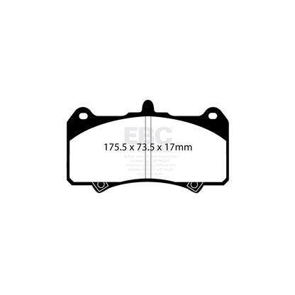 EBC DP5074NDX Bluestuff NDX Trackday and Race Brake Pads 2 | ML Performance UK Car Parts