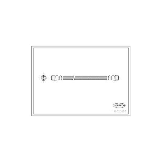 Corteco 19025893 Brake Hose | ML Performance UK