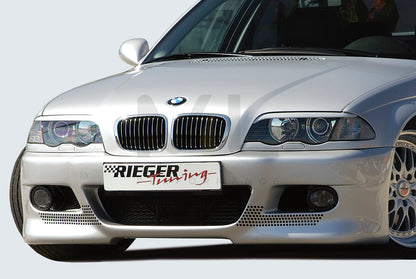 Rieger 00050404 BMW 3 Series E46 Front Bumper 1 | ML Performance UK Car Parts