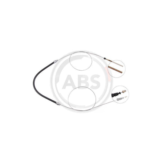 A.B.S. K10118 Hand Brake Cable For Fiat Uno Hatchback (146)