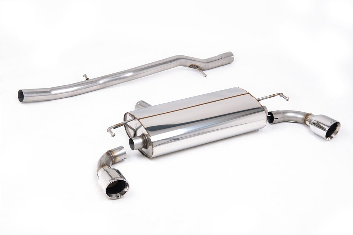 MillTek SSXVW025 Volkswagen Golf Non-Resonated Cat-Back Exhaust