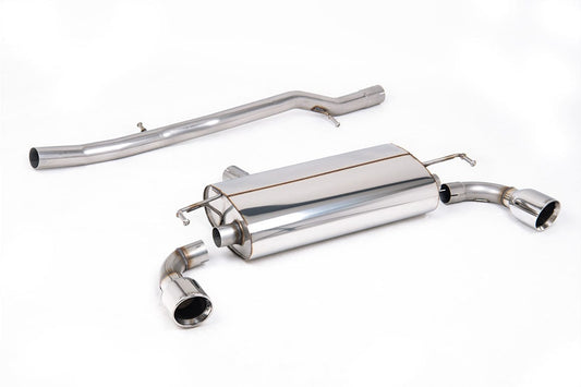 MillTek SSXVW025 Volkswagen Golf Non-Resonated Cat-Back Exhaust