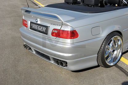 Rieger 00050213 BMW 3 Series E46 Rear Bumper 3 | ML Performance UK Car Parts