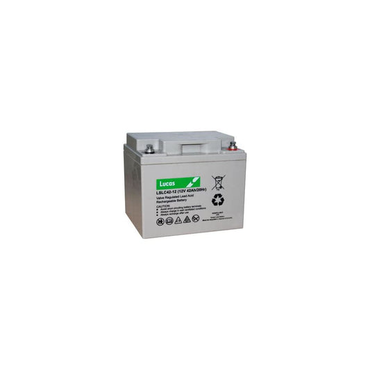 Lucas LSLC42-12 Sealed Lead Acid VRLA Battery 12V 42AH FNC12420 | ML Performance UK Car Parts