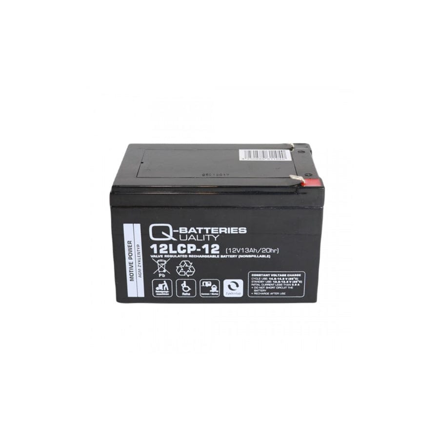 Q-Batteries 12LCP12 / 12V 13Ah Lead acid battery Cycle type AGM Deep Cycle VRLA | ML Performance UK Car Parts