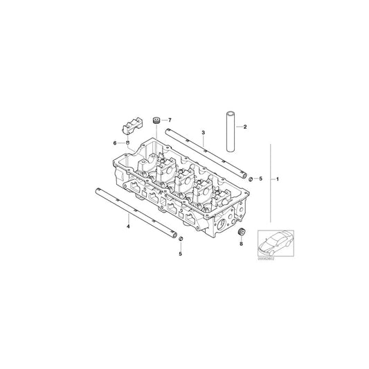 Genuine BMW 11121501167 R53 R50 Blind Plug (Inc. Coop.S JCW GP, One & One 1.4i) | ML Performance UK Car Parts