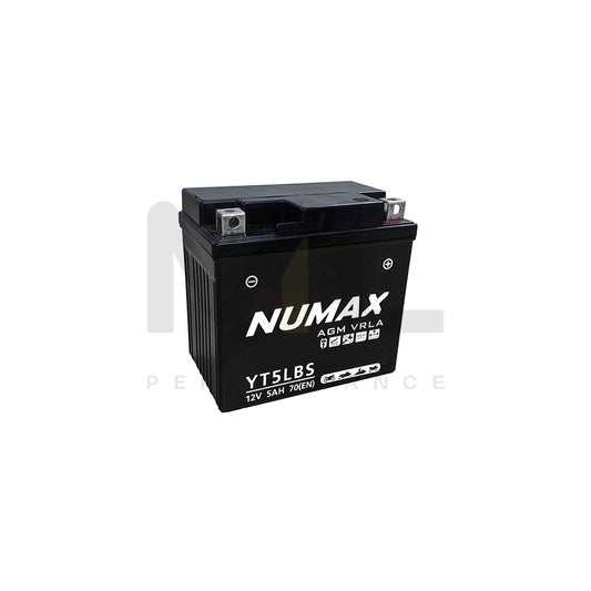 YT5L-BS Numax Motorbike Battery NTS5L-BS NTS5LBS | Car Batteries UK | ML Performance Car Parts