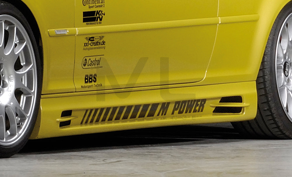 Rieger 00050224 BMW 3 Series E46 Side Skirt 1 | ML Performance UK Car Parts