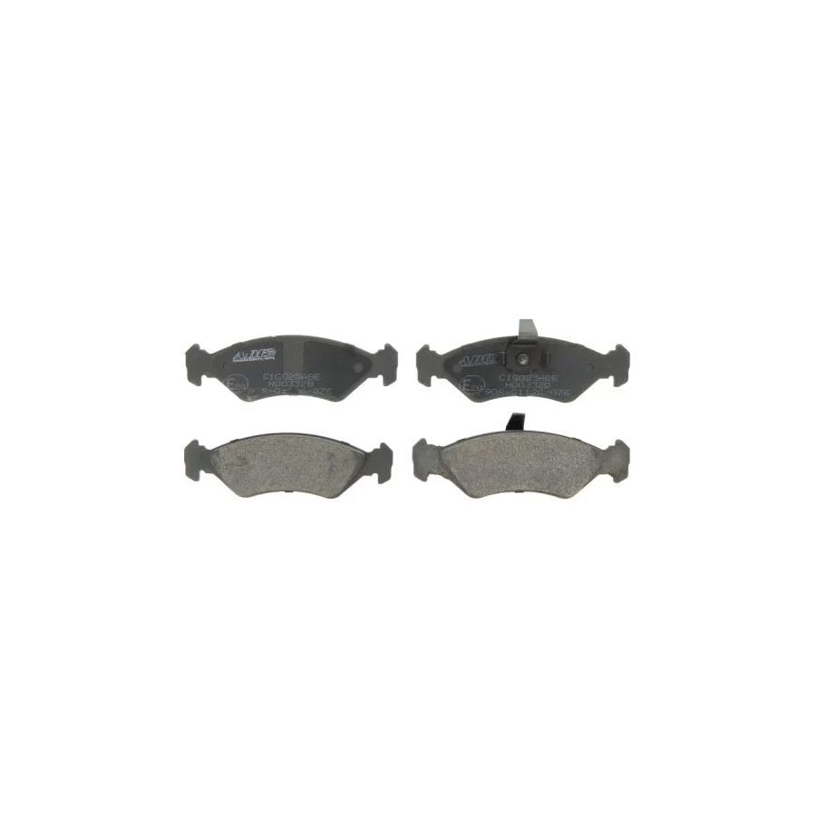 ABE C1G025ABE Brake Pad Set For Ford Fiesta Mk3 Hatchback (Gfj)