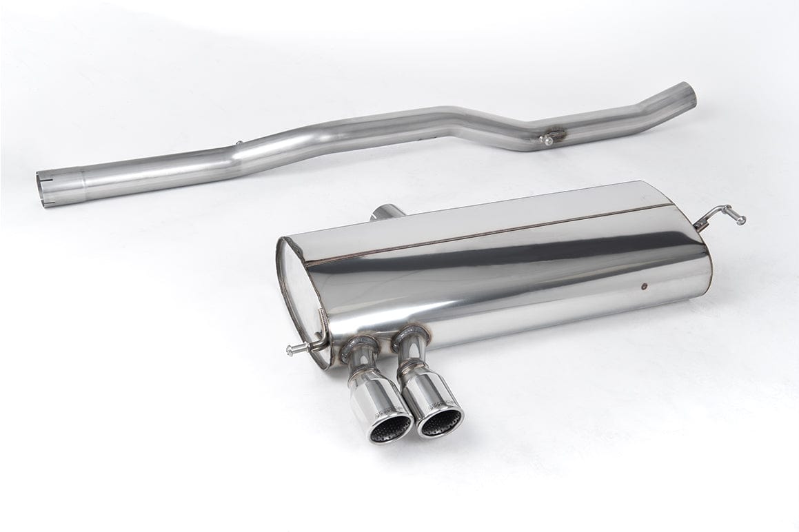 MillTek SSXVW075 Volkswagen Golf Non-Resonated Cat-Back