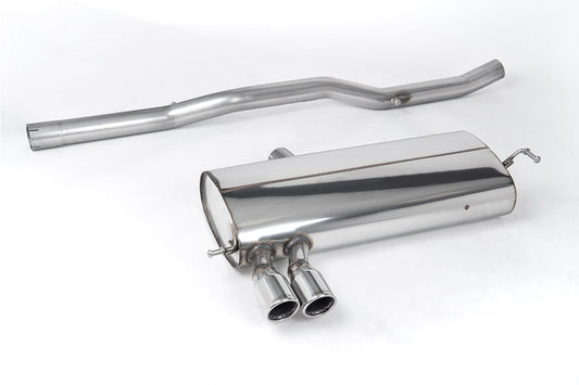 MillTek SSXVW075 Volkswagen Golf Non-Resonated Cat-Back