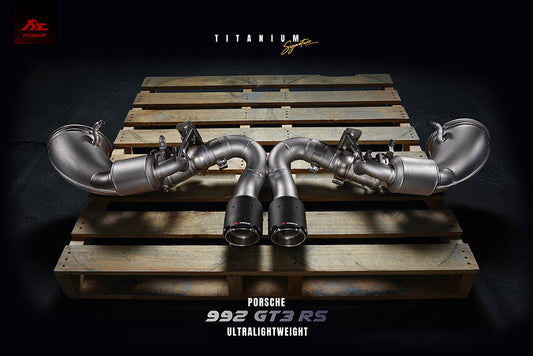 FI Exhaust Porsche 992 GT3  Titanium Signature Series  2021+ | ML Performance UK Car Parts