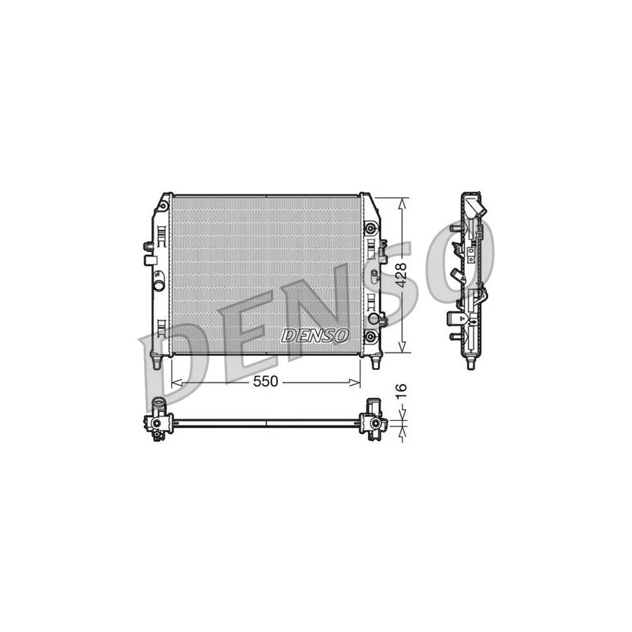 Denso DRM44009 Drm44009 Engine Radiator For Mazda Mx-5 Iii (Nc) | ML Performance UK