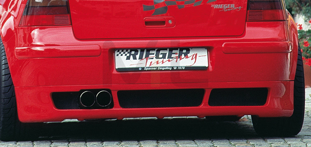 Rieger 00059060 VW Mk4 Golf Rear Diffuser 1 | ML Performance UK Car Parts